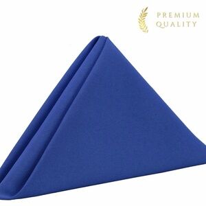 Napkins Blue Pocket Square